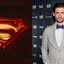 Logo do Superman e ator David Corenswet